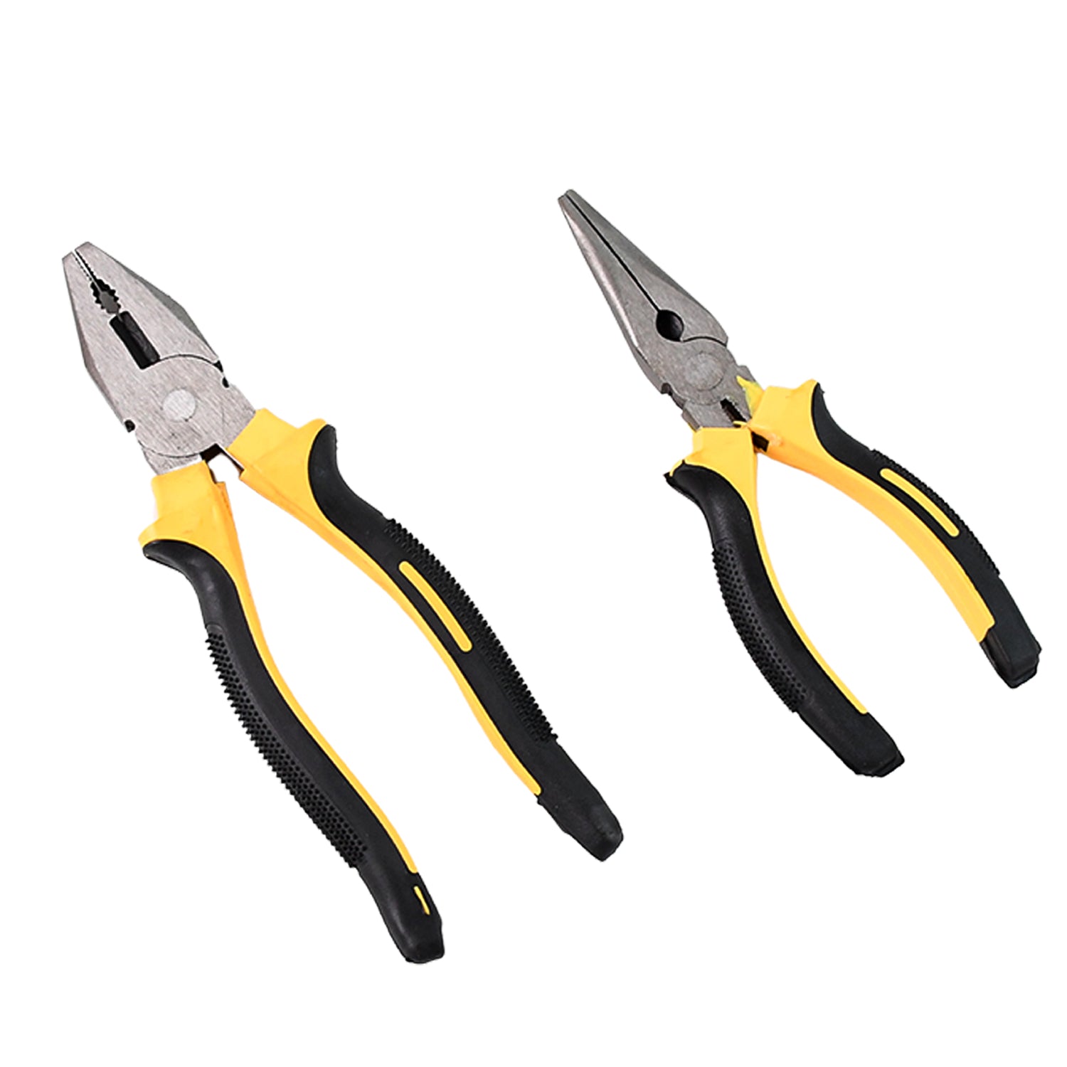 Long Nose Plier And Flat Mouth Plier Combo Tools (2 Pc Set) Long Nose Plier And Flat Mouth Plier Combo Tools (2 Pc Set)